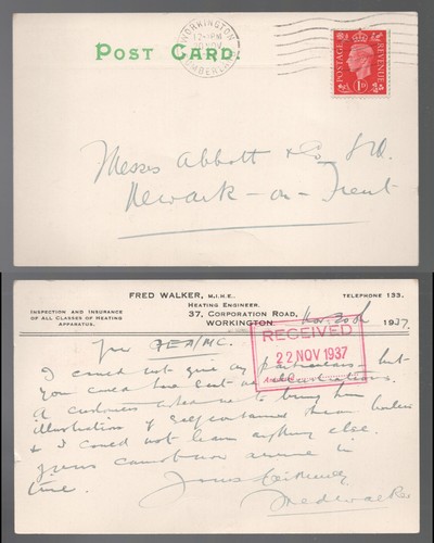 1937 kgvi workington - 1937,