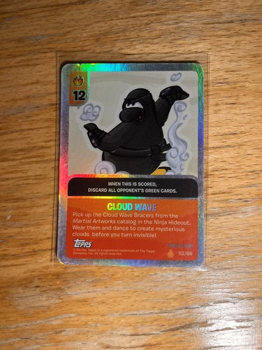 Rare club penguin card - club,