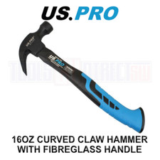US PRO Tools 16oz Curved Claw