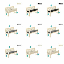Outdoor seater bench - 4,