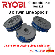 RYOBI RLT5030S Spools x3 Grass