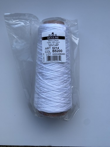 Dmc b5200 white cotton - dmc, cross