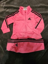 Adidas Pink & Black Striped