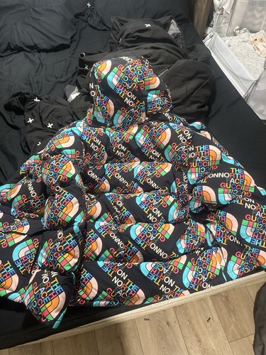 Gucci north face puffer coat - puffer,