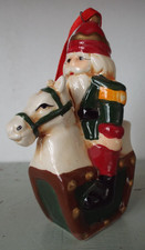 CHRISTMAS HORSE DECORATION/XMAS TREE ORNAMENT/BAUBLES/NUTCRACKER SOLDIER/VINTAGE