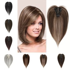 Clip In Hair Toppers Wigs with