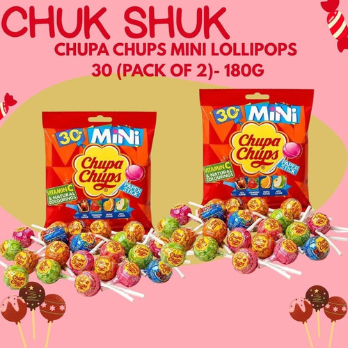 Chupa chups mixed lollies - mixed,