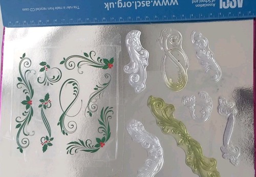 Rubber stamps leaves - rubber, stamps: