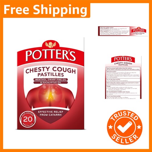 Potters chesty cough pastilles - cough,