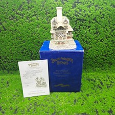 David Winter Primrose Cottage  1995 Boxed with deed  Miniature House  Vintage