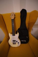 VOX SDC-1 Mini Short Scale Electric Travel Guitar 6 String White Mint Condition