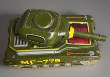 Tinplate Tank Tin Toy Friction