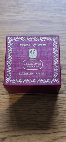 Boxed vintage dresden china - vintage,