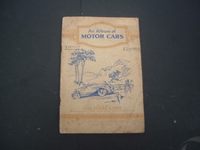 Players  - Motor Cars  1st /