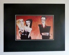 TODD WHITE Dibs Mounted Litho