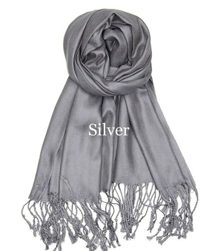 Pashmina 100 viscose plain - pashmina,