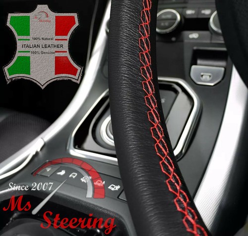 Leather steering wheel cover - wheel,