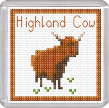 COASTER KIT - Highland Cow