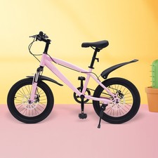 18 Inch Kids Girls Boys Bike 18" Wheel Mountain Bike 1 Speed Kids Bike Pink UK