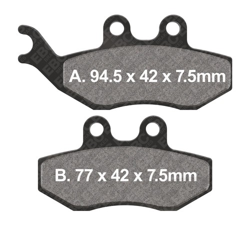 Ebc sfa brake pads - ebc,
