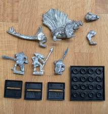 Lizardmen Salamander + Skinks - Seraphon Spawn of Chotec - Classic Metal OOP