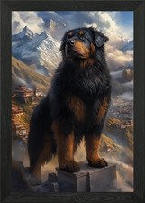 Tibetan Mastiff Mountain View