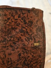 Vintage 1900s ART DECO Brown Bakelite Lidded Box  11cm/4"Square slight damage