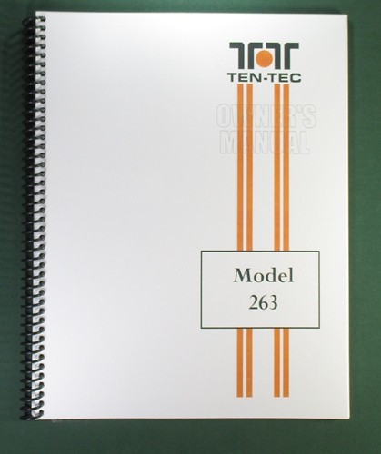 Tentec 263 vfo instruction - 263,