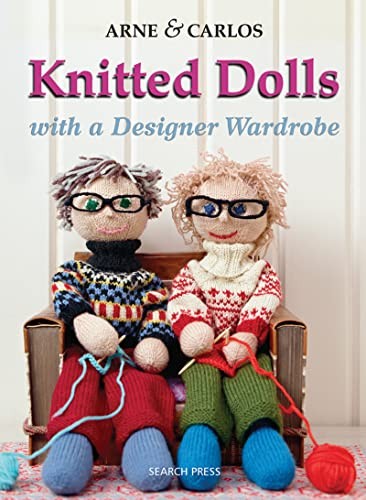Knitted dolls with designer - knitted,
