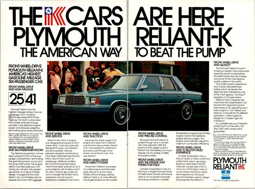 Plymouth reliant beat the - plymouth, reliant-k
