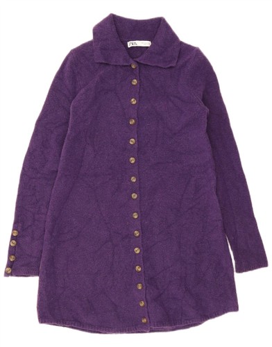Zara womens longline cardigan - womens,
