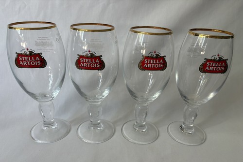 Stella artois pint glass - 4x,