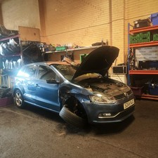 VW POLO 6C 1.4TDI CUS BREAKING GEARBOX PHB 5SP MANUAL BLUE LD5L 2014