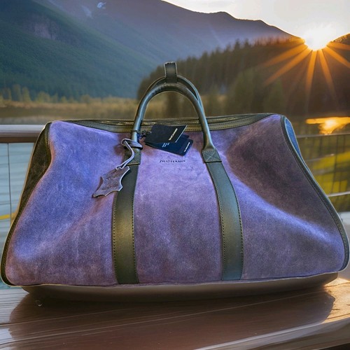 Duchamp purple black leather - duchamp,