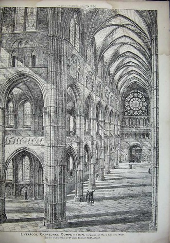 Old antique print 1886 - old,