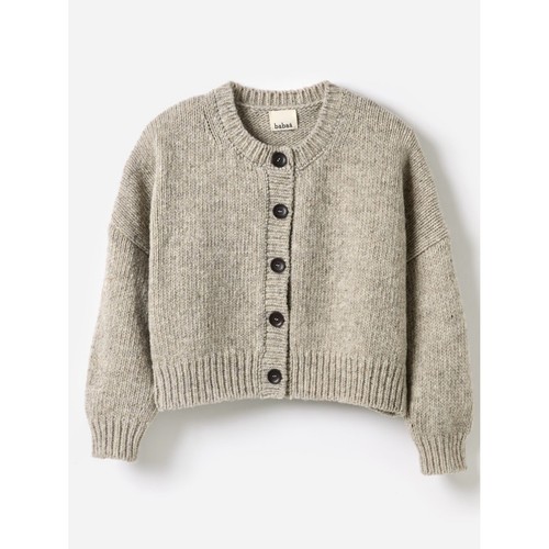 Babaa cardigan no61 mist - cardigan, in