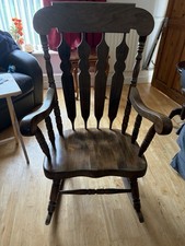 Solid Wooden Rocking Chair