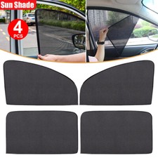 Magnetic Car Sunshade 4PCS UV Protector Front Rear Side Window Curtain Sun shade