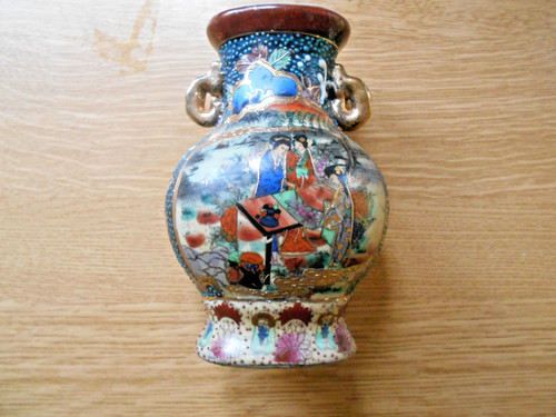 Vintage japanese satsuma ware - vintage,