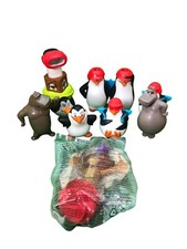 McDonald’s Madagascar Moto Moto Bundle Job Lot Happy Meal Toys Figures Penguins