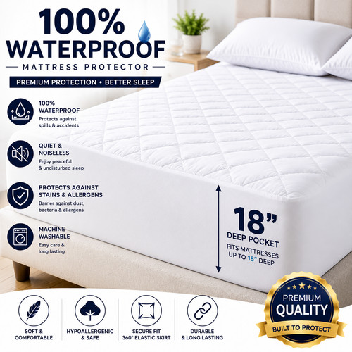 Quilted waterproof mattress - waterproof,