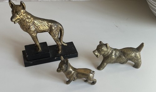 Job lot brass - ornament, figures