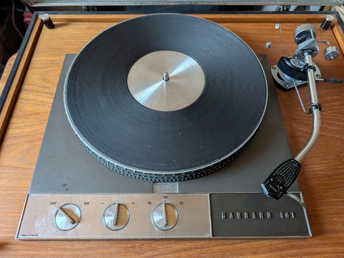 Vintage garrard 401 turntable - vintage,
