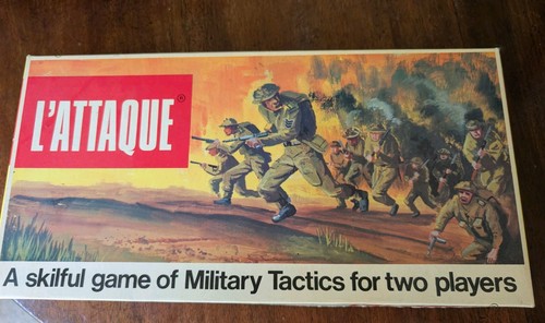 Vintage attaque board - board, game