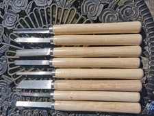 wood turning chisels used