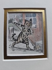 LOUIS WAIN ANTIQUE MINIATURE