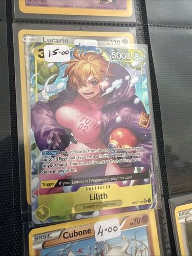 One piece tcg - piece, lilith