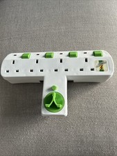 4 Gang Socket Adapter With Adjustable Plug