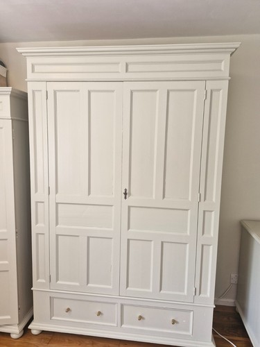 Solid wood wardrobe with - wood,
