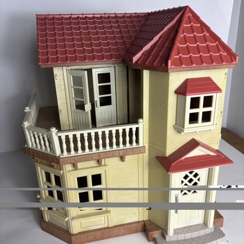 Calico critters vtg red roof - calico,